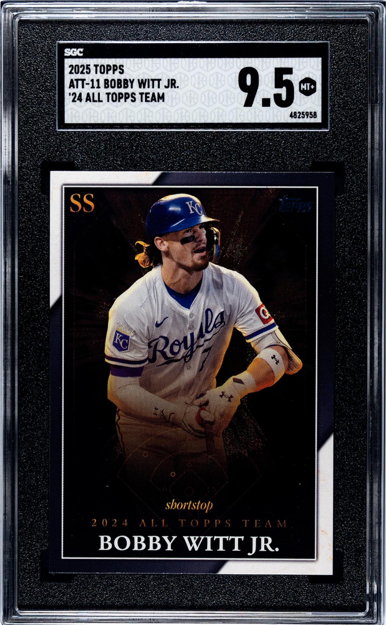 2025 Topps All Topps Team Bobby Witt Jr #ATT-11 SGC 9.5