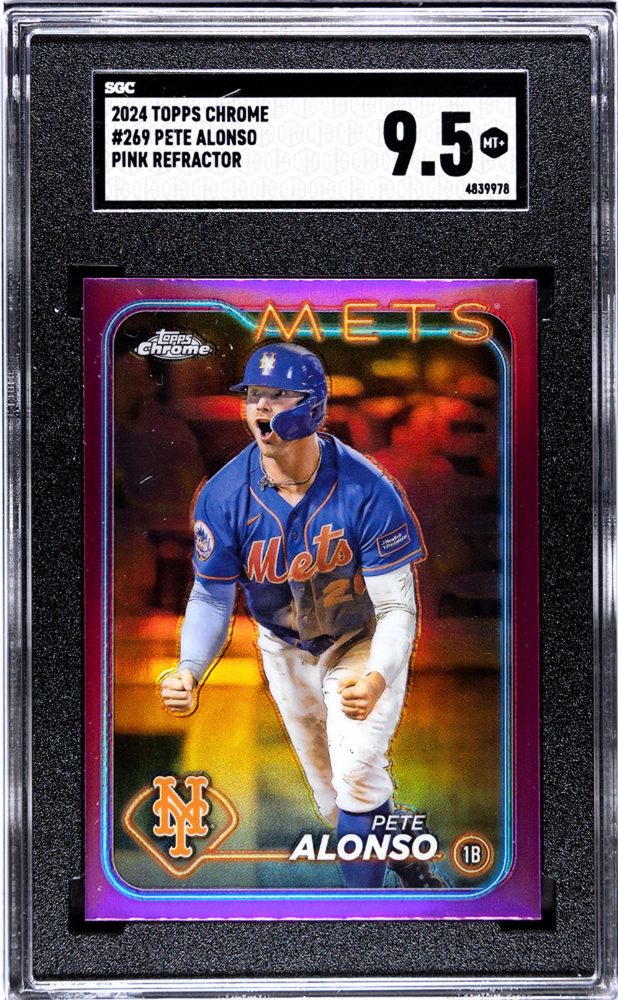 2024 Topps Chrome #269 Pete Alonso SGC 9.5