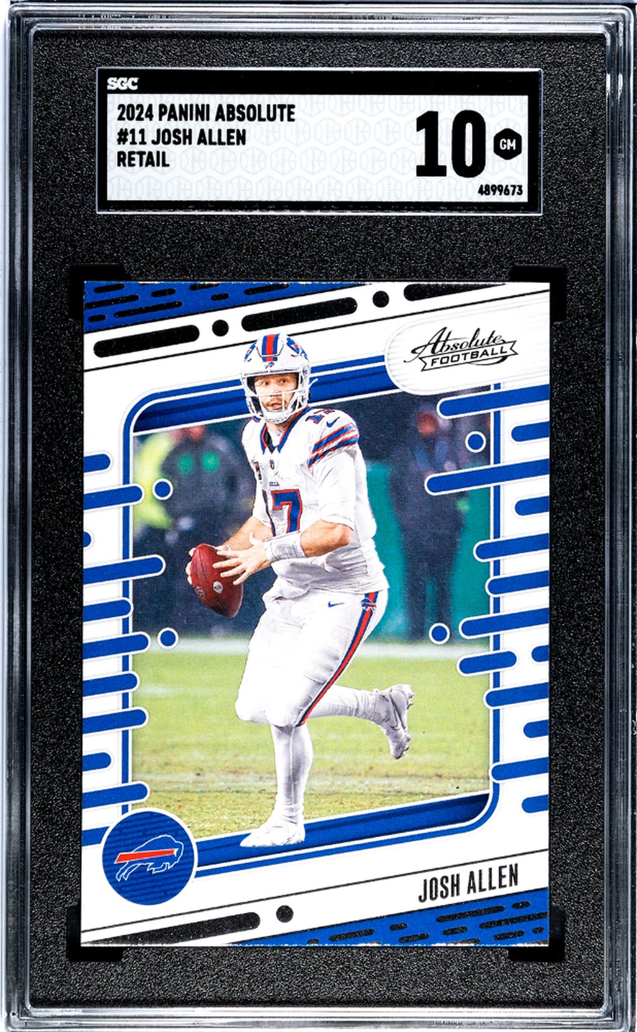 2024 Panini Absolute #11 Josh Allen Retail SGC 10