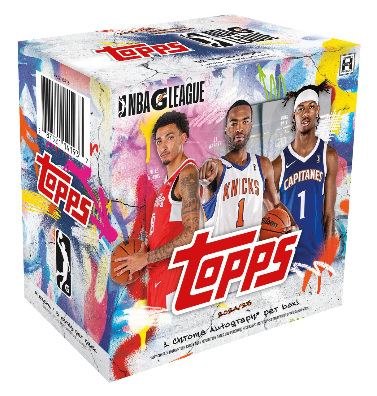 2024-25 Topps G League Basketball Hobby Box