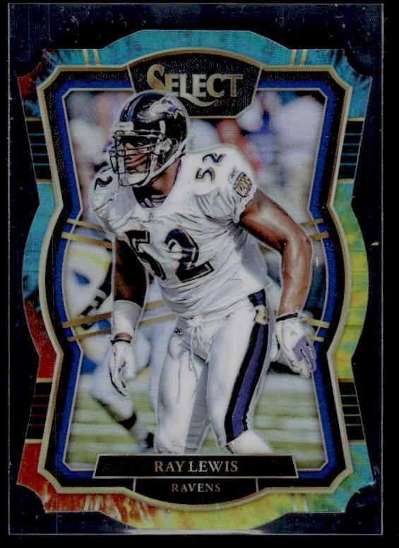 2017 Panini Select #132 Ray Lewis Premier Level Prizm /25 Ravens