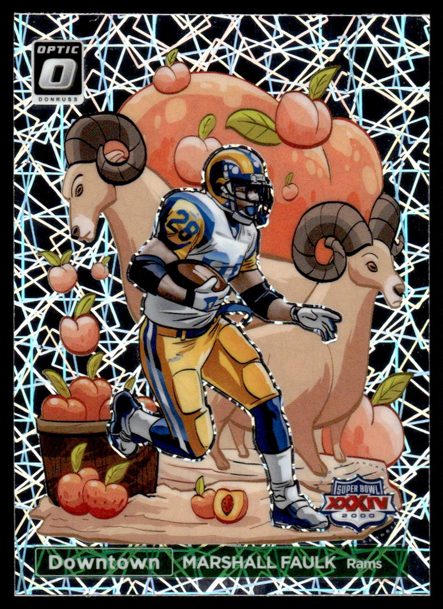 2023 Panini Donruss Optic Downtown #SBD-MF Marshall Faulk