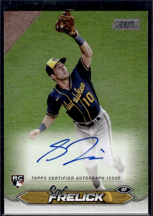 2024 Topps Stadium Club #SCBA-SF Sal Frelick Rookie Auto Milwaukee Brewers