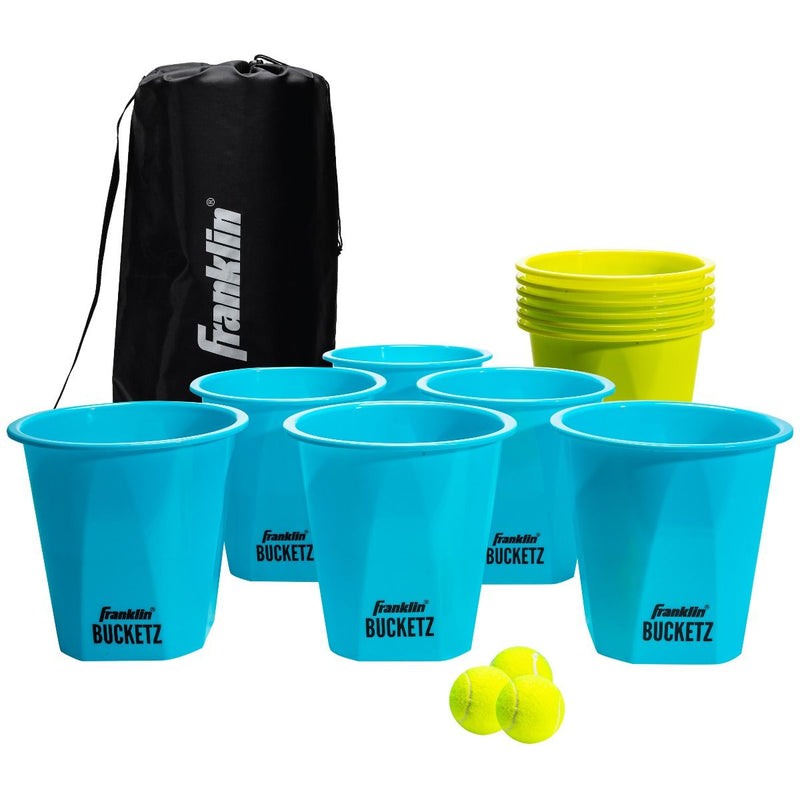 Franklin Sports Bucketz Toss Game - 12 Buckets and 3 Balls