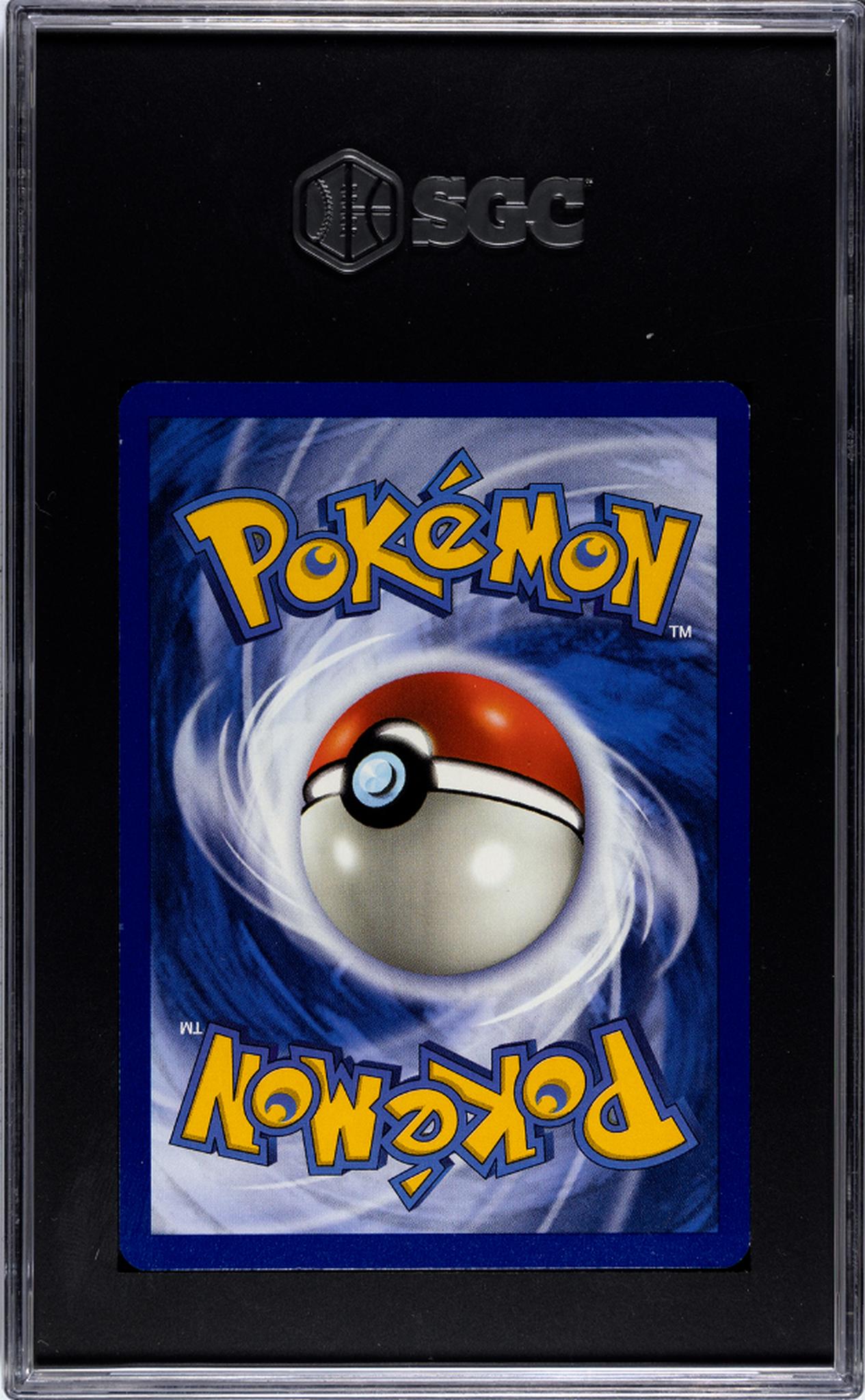 1999 Pokemon Fossil #56/62 Tentacool 1st Edition SGC 10