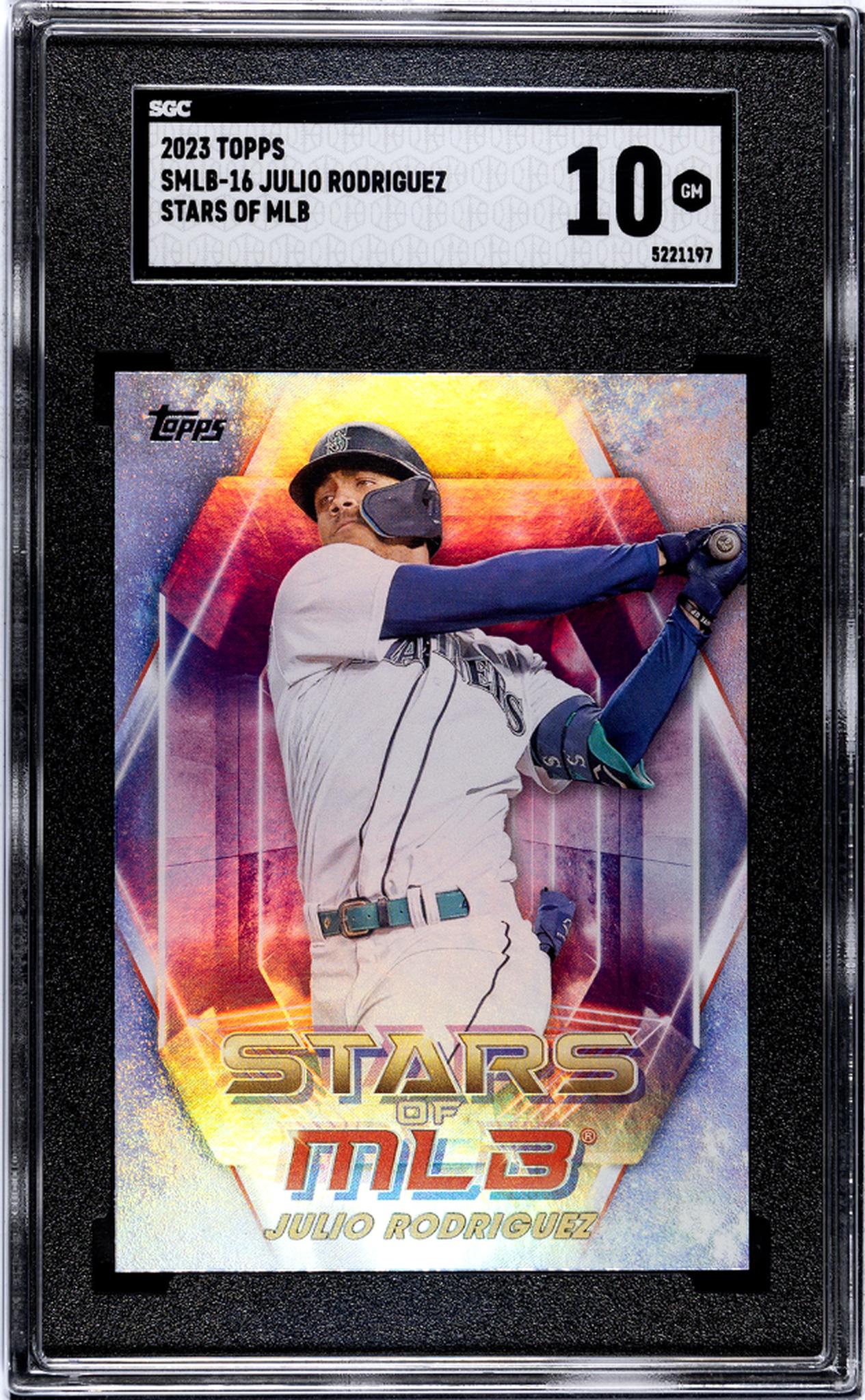 2023 Topps #SMLB-16 Julio Rodriguez Stars of MLB SGC 10