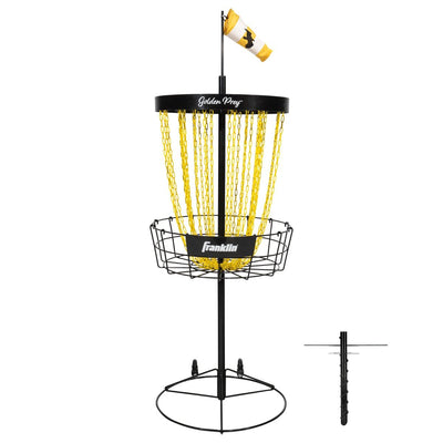 Franklin Sports Championship Disc Golf Target with Chains