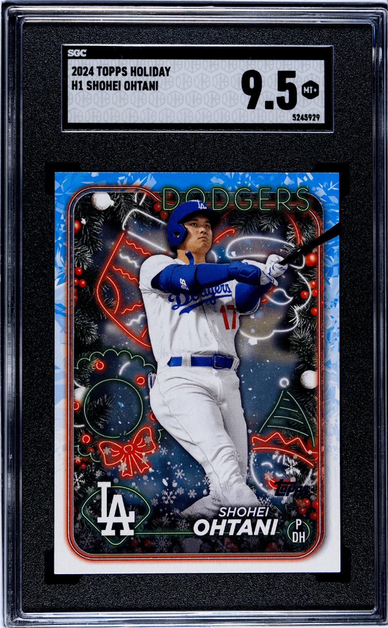 2024 Topps Holiday Shohei Ohtani #H1 SGC 9.5