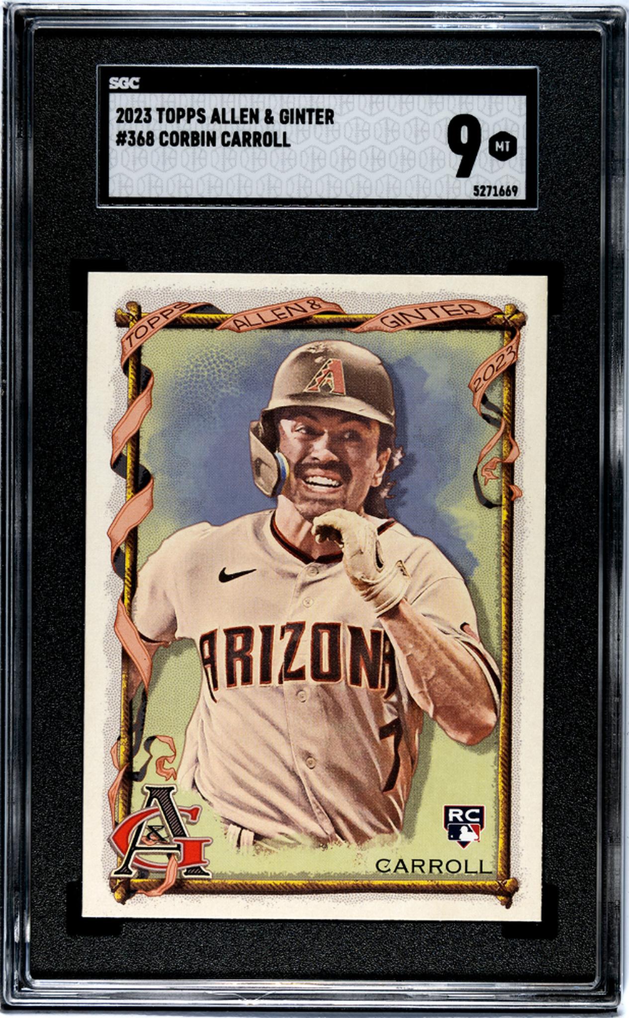 2023 Topps Allen & Ginter Corbin Carroll #368 RC SGC 9