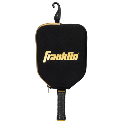 Franklin Sports USA Pickleball Paddle Cover - Black/Gold Neoprene