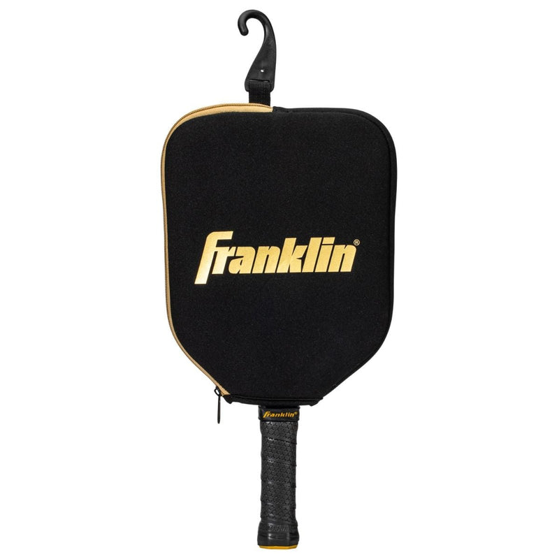 Franklin Sports USA Pickleball Paddle Cover - Black/Gold Neoprene