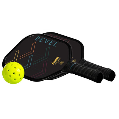 Franklin Sports Revel 2 Player Pickleball Set - Multicolor/Black