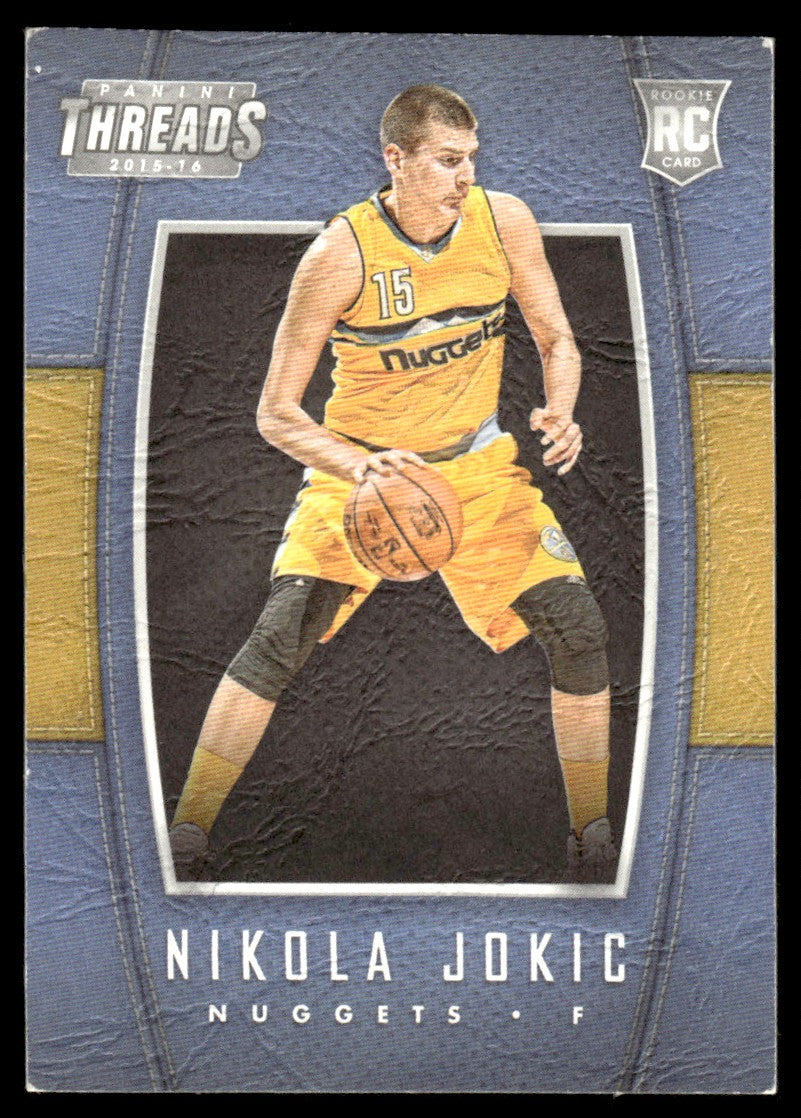 2015 Panini Threads Rookie #241 Nikola Jokic