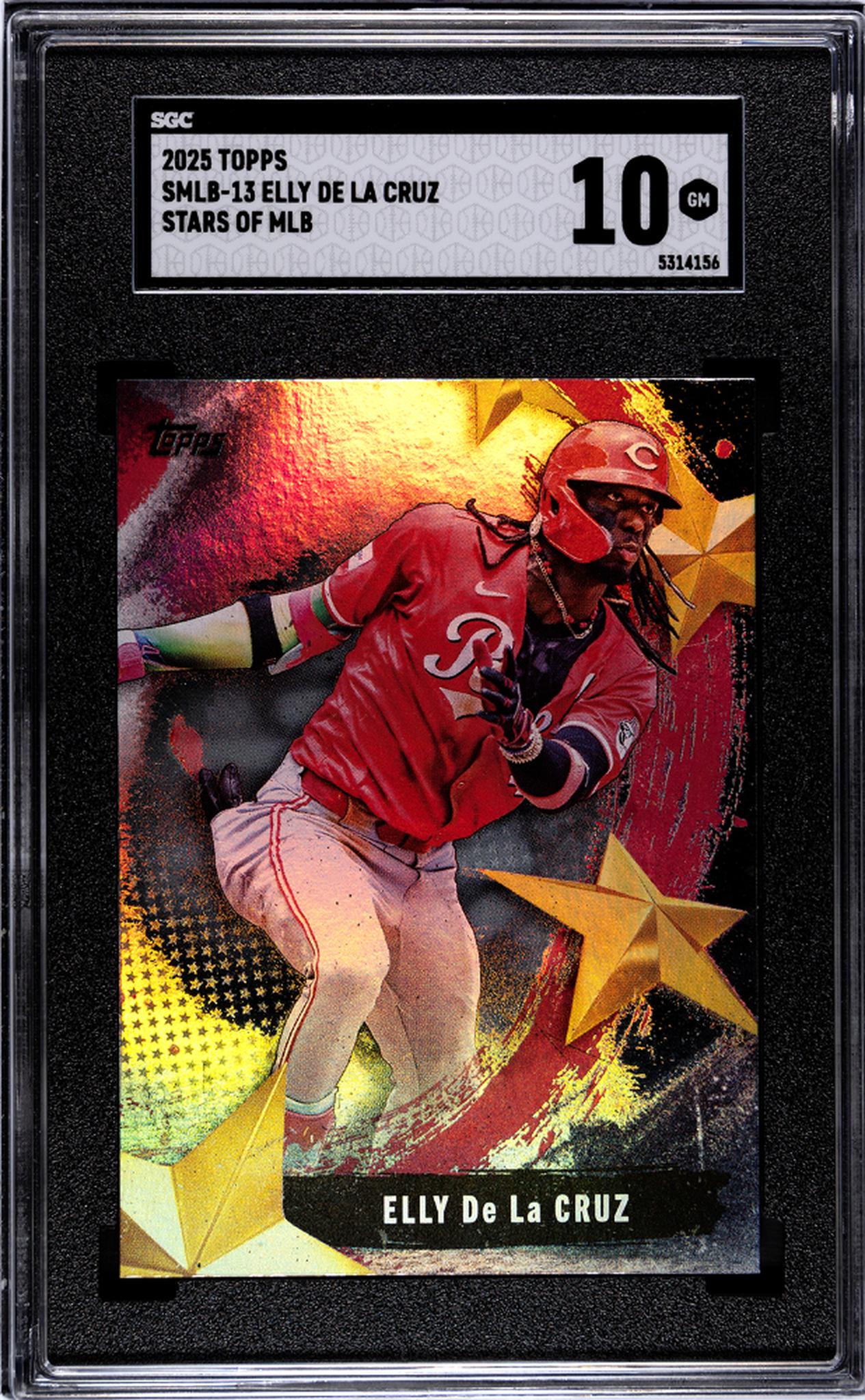 2025 Topps Stars of MLB Elly De La Cruz #SMLB-13 SGC 10