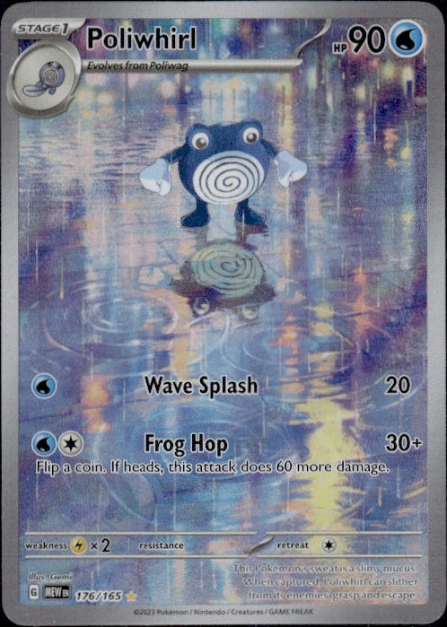 2023 Pokemon 151 #176/165 Poliwhirl