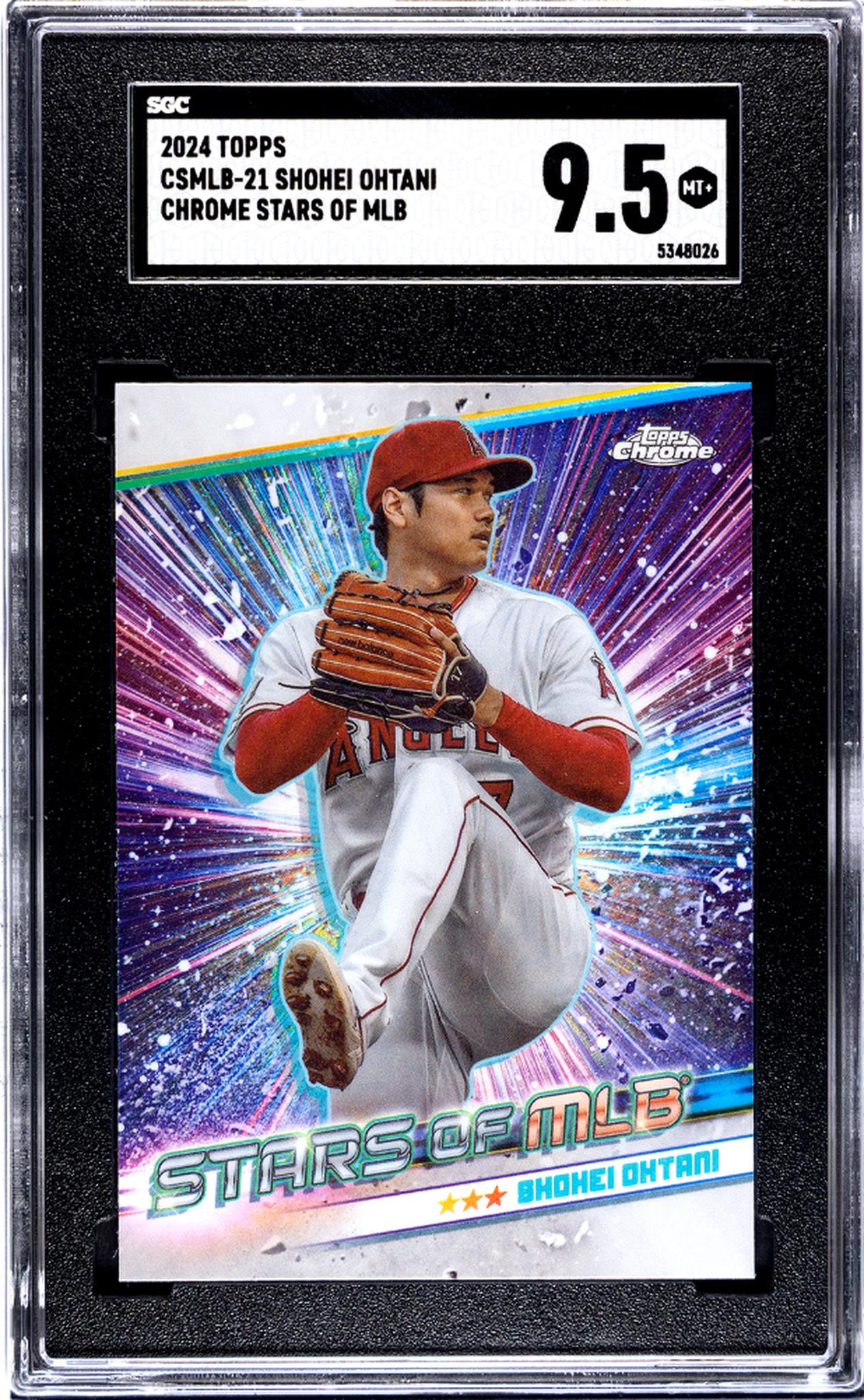 2024 Topps Chrome #CSMLB-21 Shohei Ohtani Stars of MLB SGC 9.5