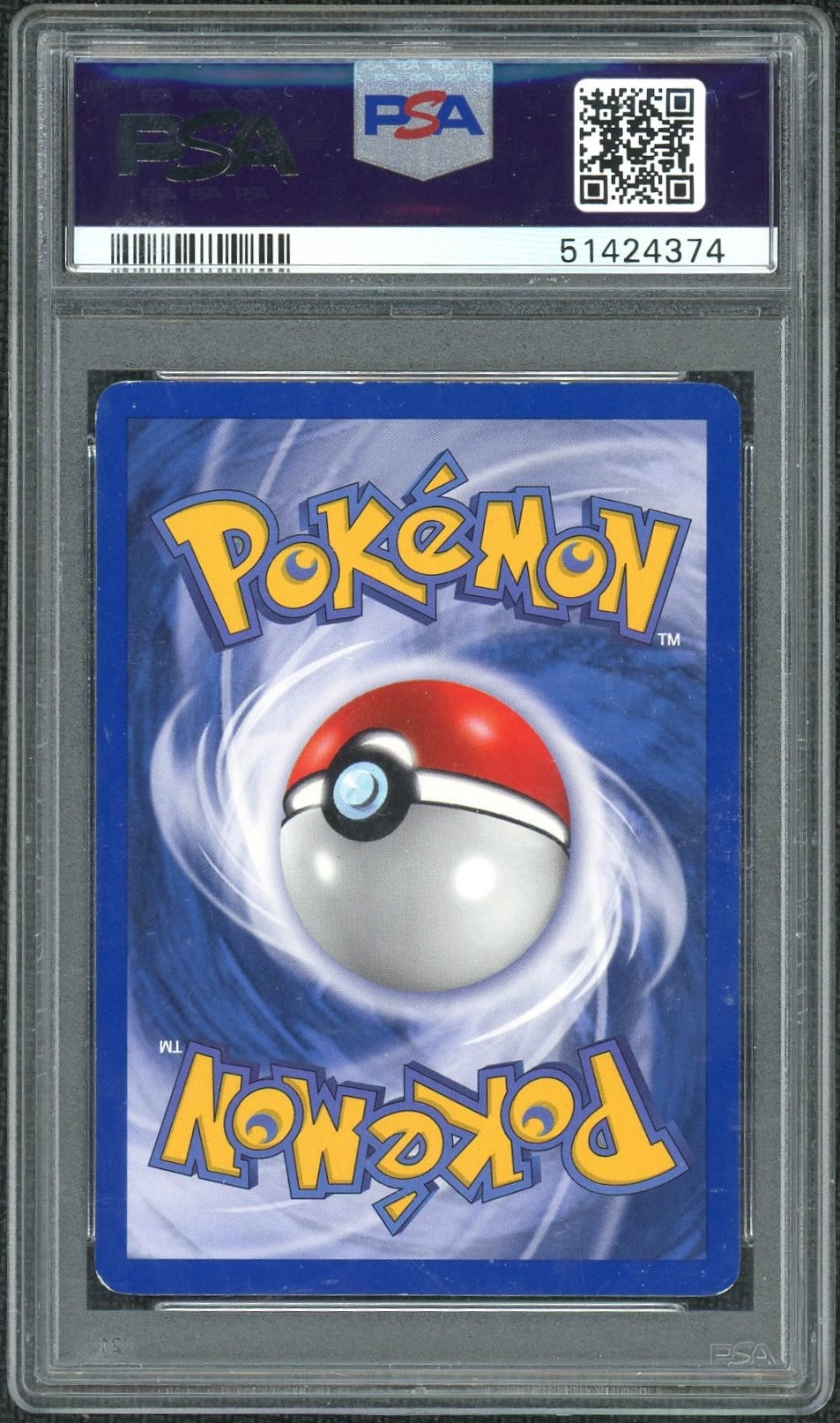 1999 Pokemon Base Set Shadowless Holo Mewtwo #10 PSA 7