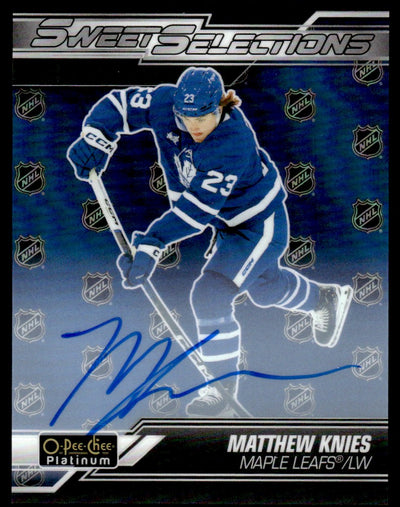 2023-24 O-Pee-Chee Platinum Sweet Selections Matthew Knies Auto #SS-4