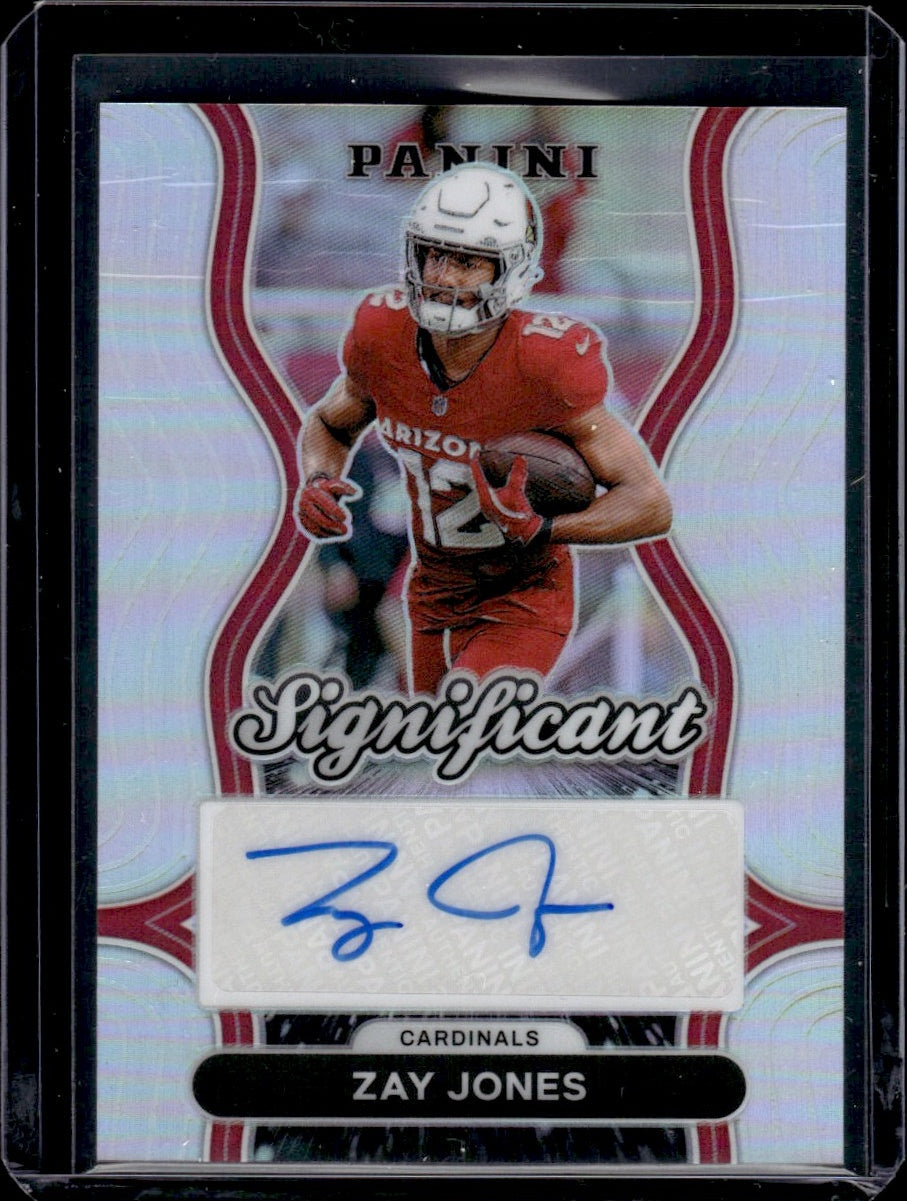 2024 Panini Prizm #SS-ZJS Zay Jones Significant Auto Arizona Cardinals