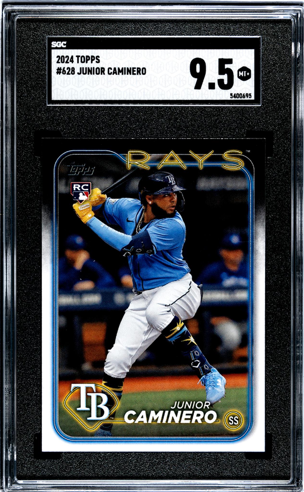 2024 Topps Junior Caminero #628 RC SGC 9.5