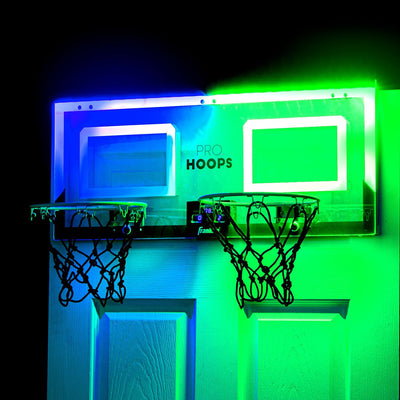 Franklin Sports Dual Shot Pro Hoops with LED Scoreboard
