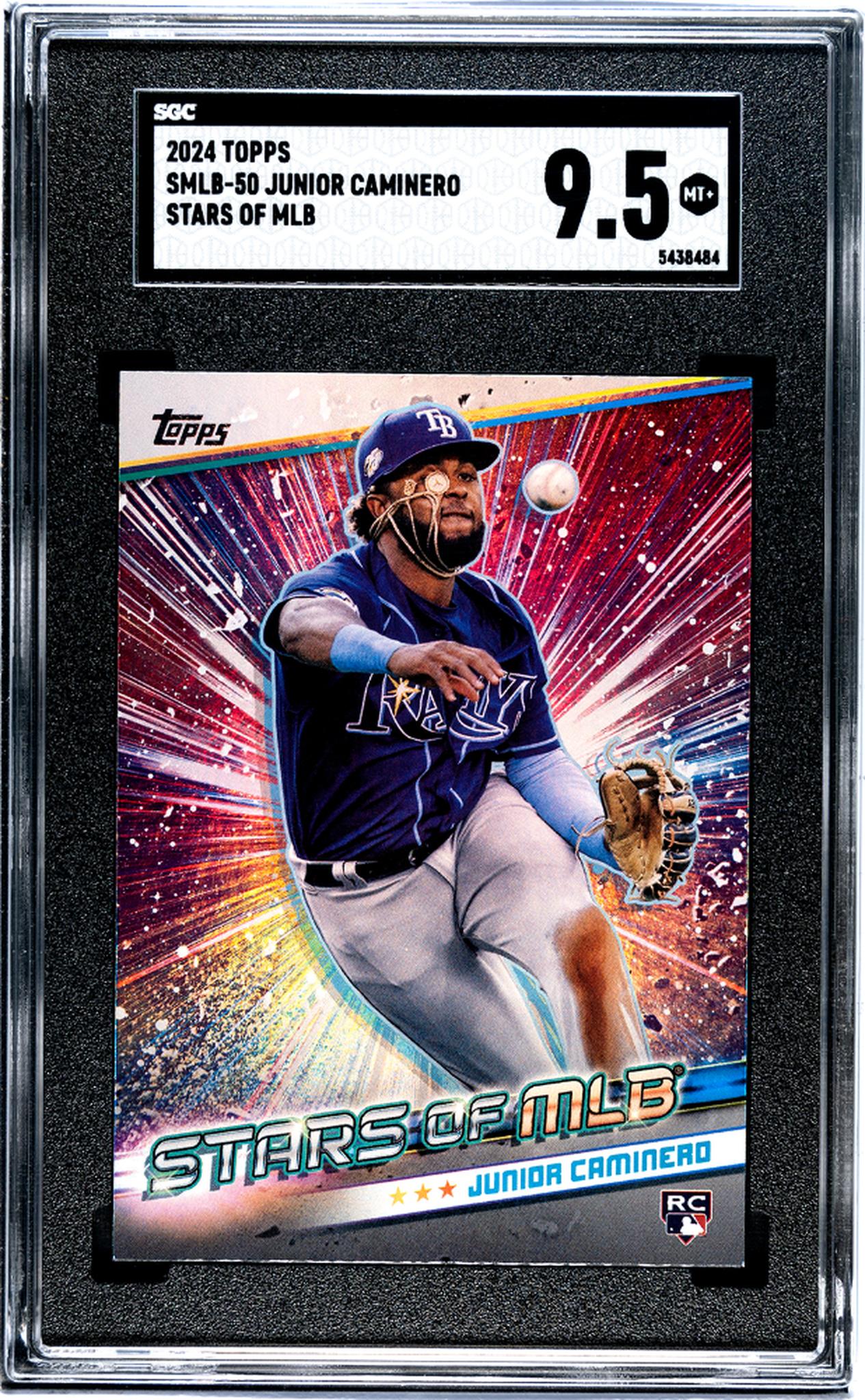 2024 Topps #SMLB-50 Junior Caminero Stars of MLB SGC 9.5