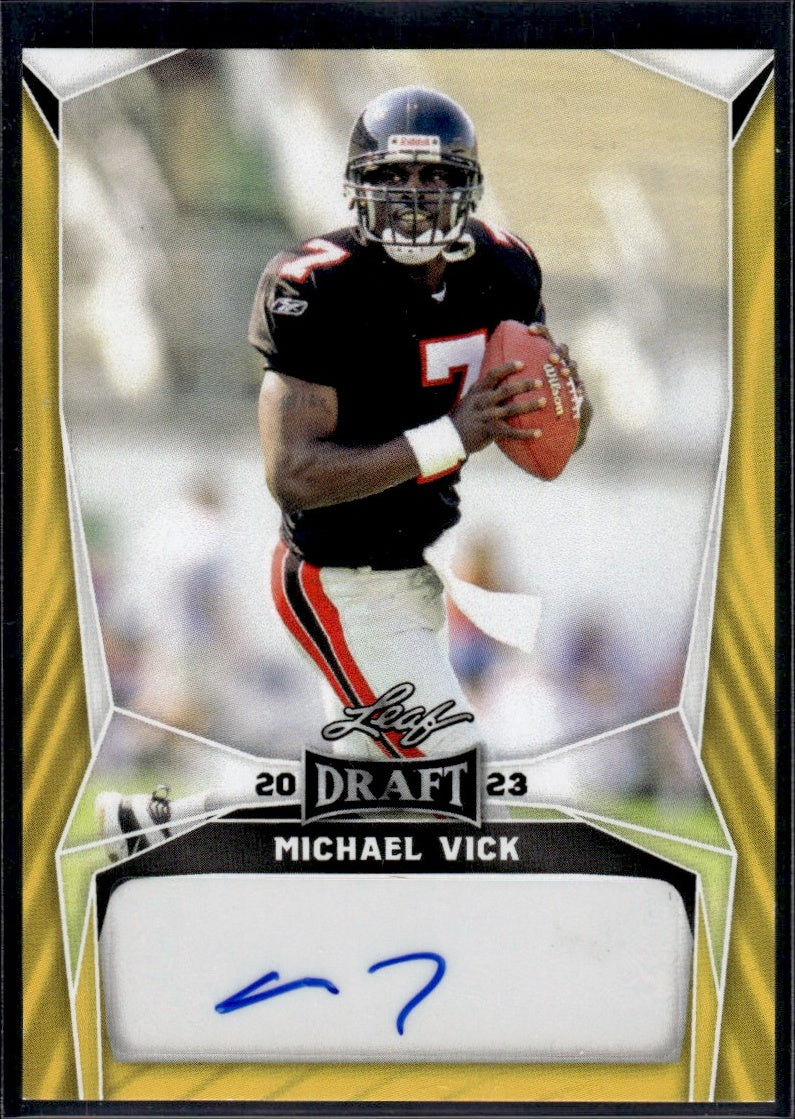 2023 Leaf Draft Michael Vick Auto