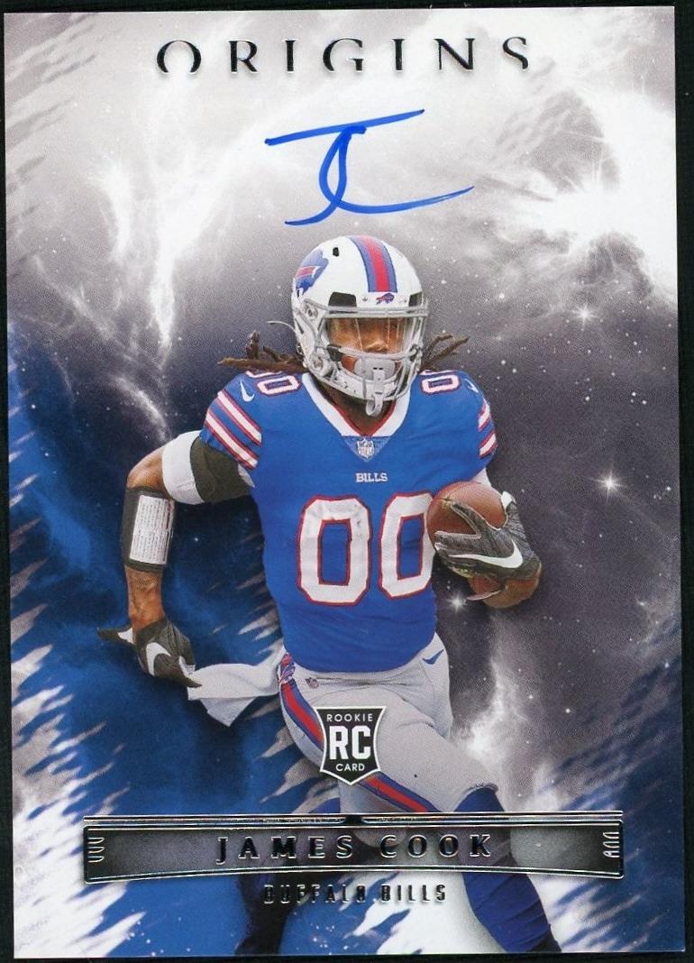 2022 Panini Origins Rookie Autographs James Cook