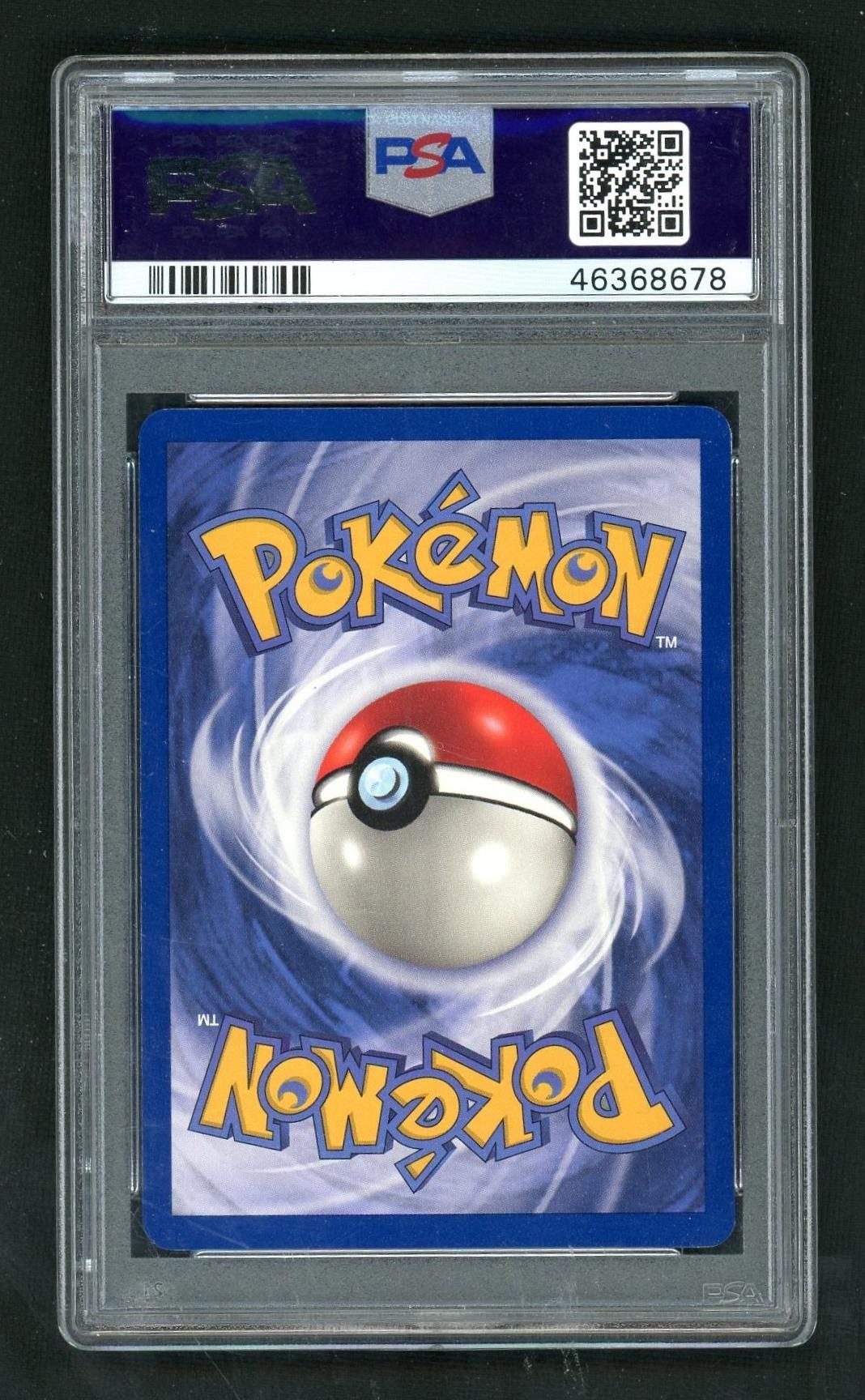 1999 Pokemon Fossil 1st Edition Haunter #21 PSA 9