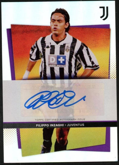 2021-22 Topps Juventus Filippo Inzaghi Auto #AU-FI