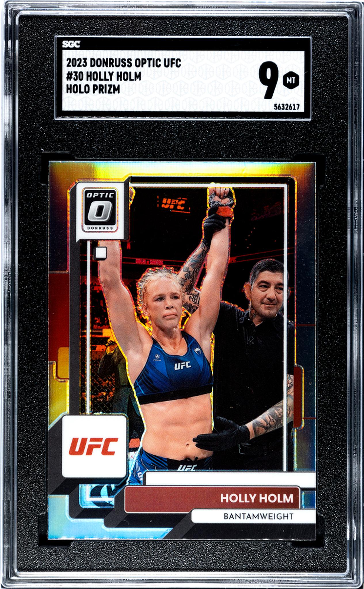 2023 Donruss #30 Holly Holm SGC 9