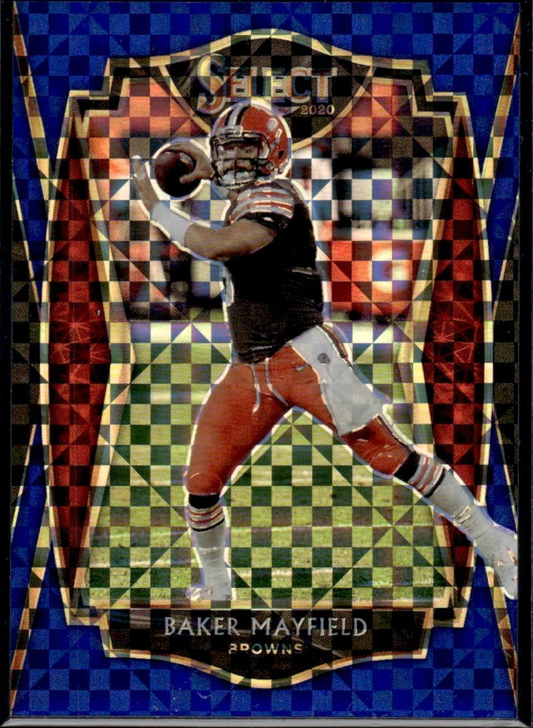 2020 Panini Select #123 Baker Mayfield Premier Level Prizm /149 Browns