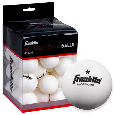 Franklin Sports Table Tennis Balls - 36 Pack