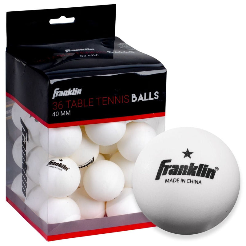 Franklin Sports Table Tennis Balls - 36 Pack