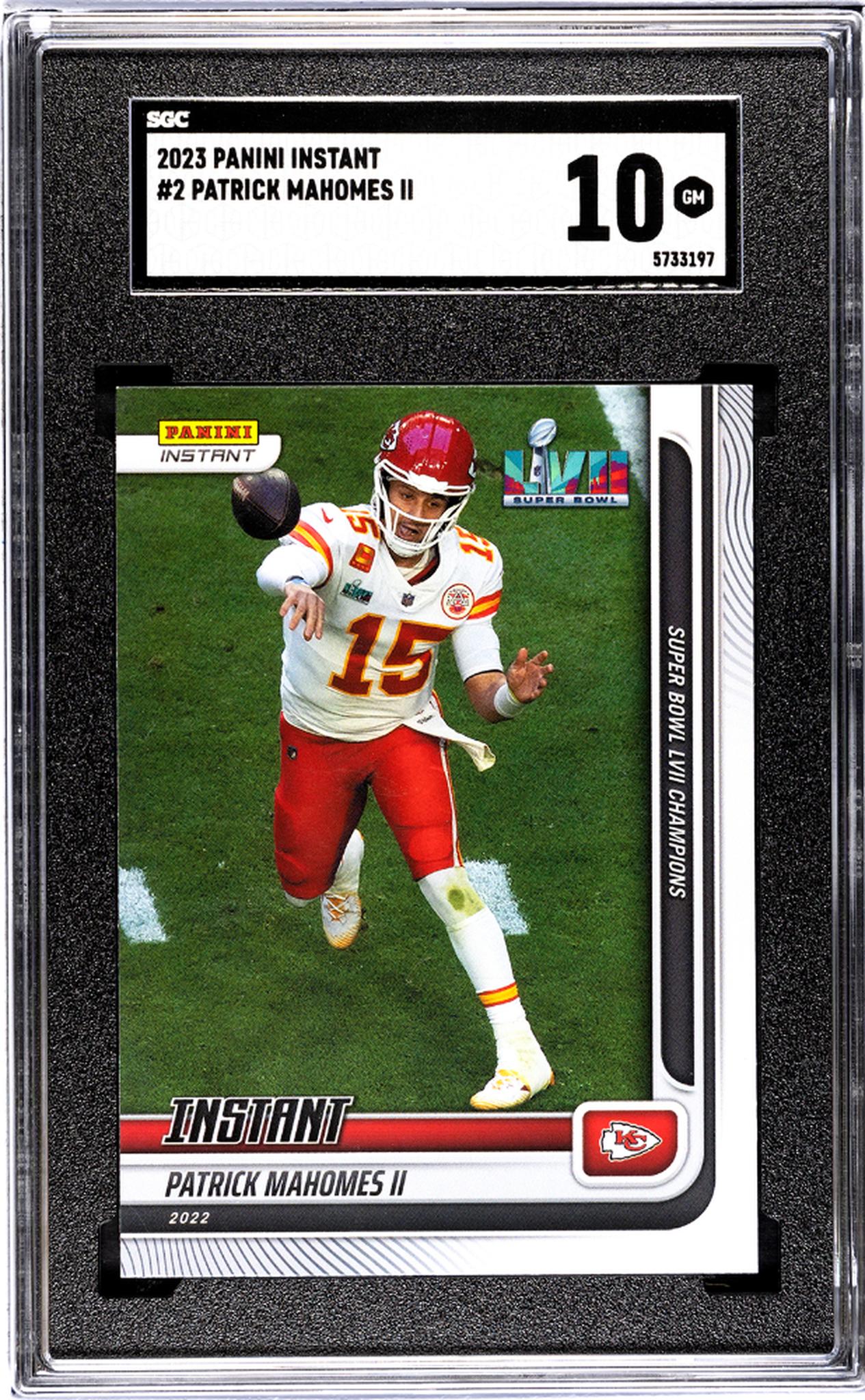 2023 Panini Instant #2 Patrick Mahomes II SGC 10