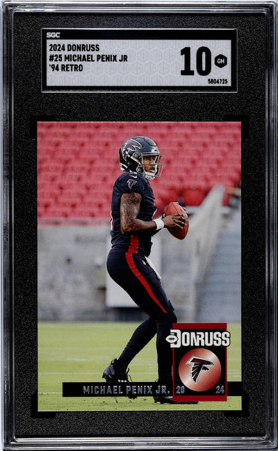2024 Donruss '94 Retro Michael Penix Jr. #25 SGC 10