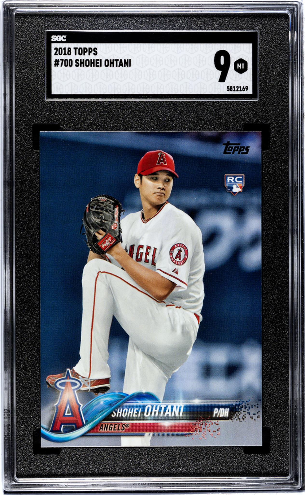 2018 Topps Series 2 Shohei Ohtani #700 RC SGC 9