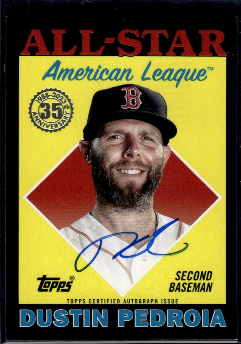 2023 Topps Dustin Pedroia All-Star Auto /50