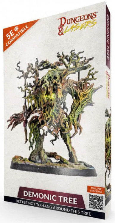 Archon Studio Dungeons & Lasers Demonic Tree Miniature with Scenic Base