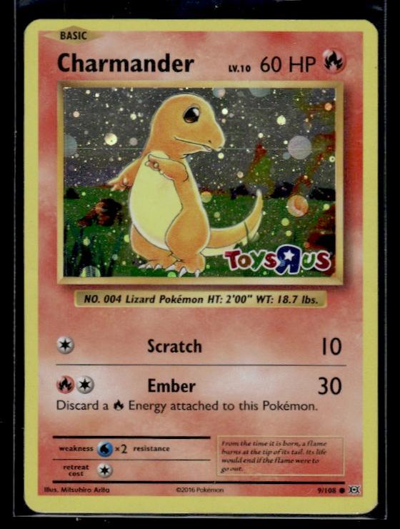 2016 Pokémon Pokemon Toys R Us Charmander 9/108