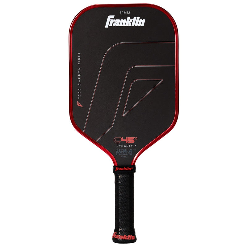 Franklin Sports C45° Carbon Fiber Paddle - Dynasty 14MM - Red