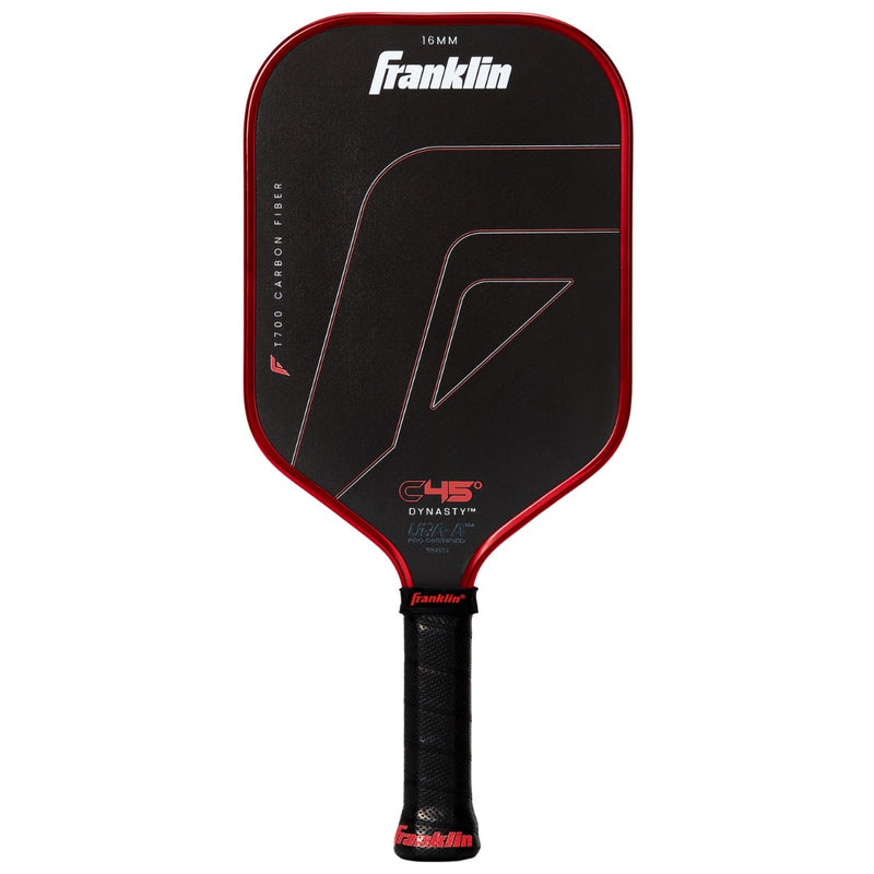 Franklin Sports C45° Carbon Fiber Paddle - Dynasty 16MM - Red