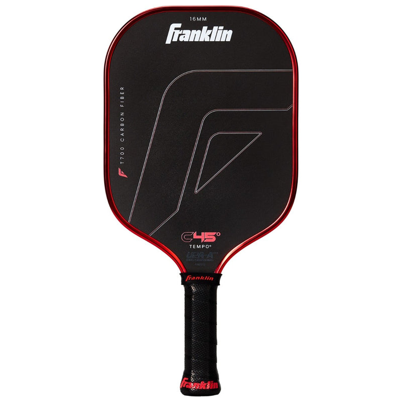Franklin Sports C45° Carbon Fiber Paddle - Tempo 16MM - Red