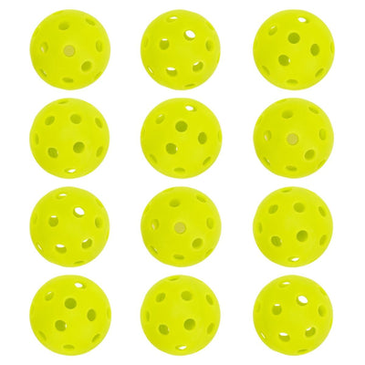 Franklin Sports Mini Training Pickleballs - 1.65 Inch Diameter - 12 Pack