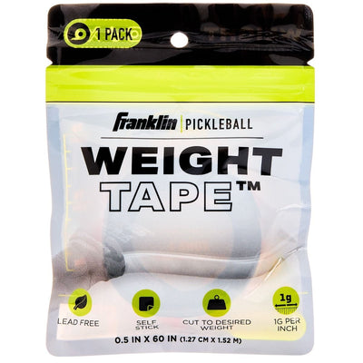 Franklin Sports USA Pickleball Paddle Weight Tape - 60 Inch Roll