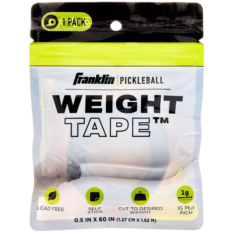 Franklin Sports USA Pickleball Paddle Weight Tape - 60 Inch Roll