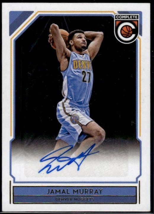 2016 Panini Complete Jamal Murray Rookie Auto 