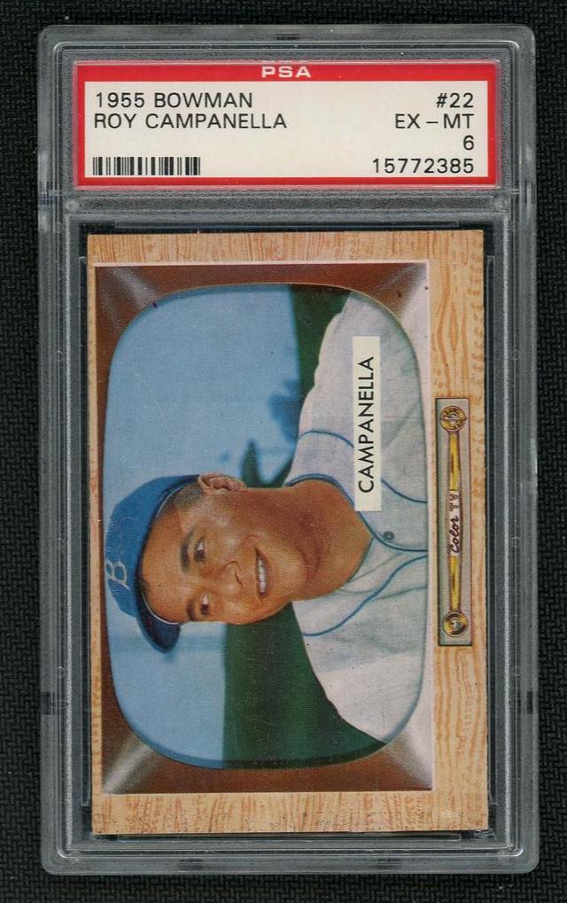 1955 Bowman Roy Campanella #22 PSA 6