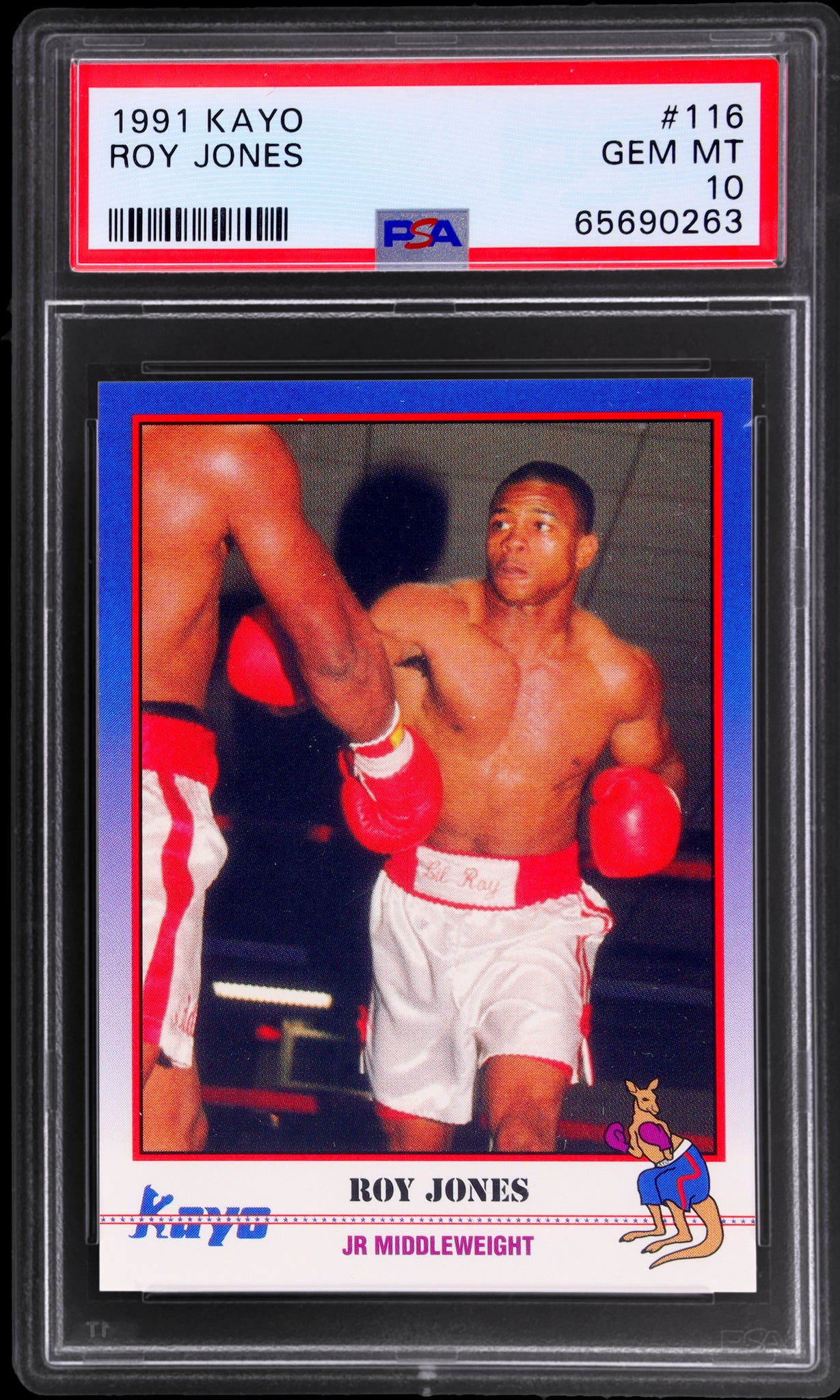 1991 Kayo #116 Roy Jones Jr. PSA 10