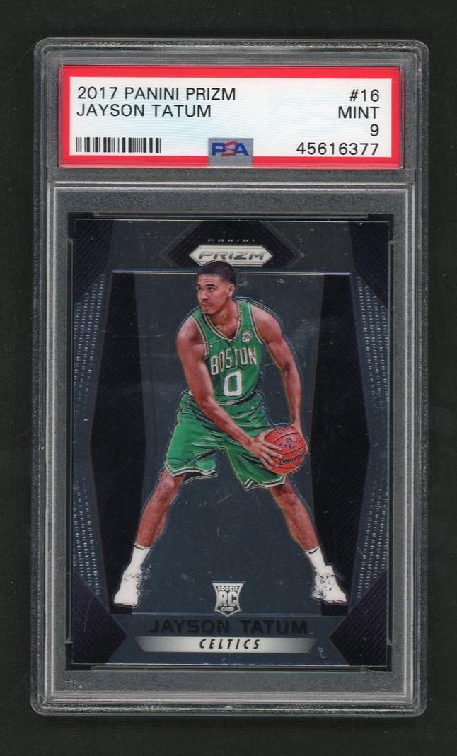 2017 Panini Prizm Jayson Tatum #16 PSA 9